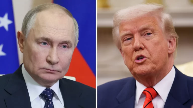 Russian President Vladimir Putin and US President Donald Trump